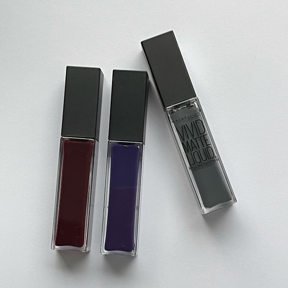 NEW Set of Maybelline Vivid Liquid Matte Lipcolor